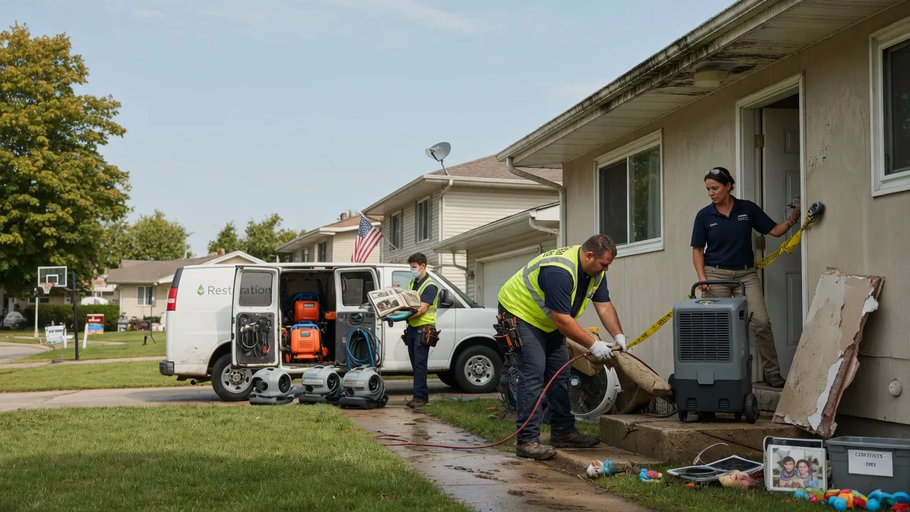 Water Damage Restoration in Unityville, PA near me
